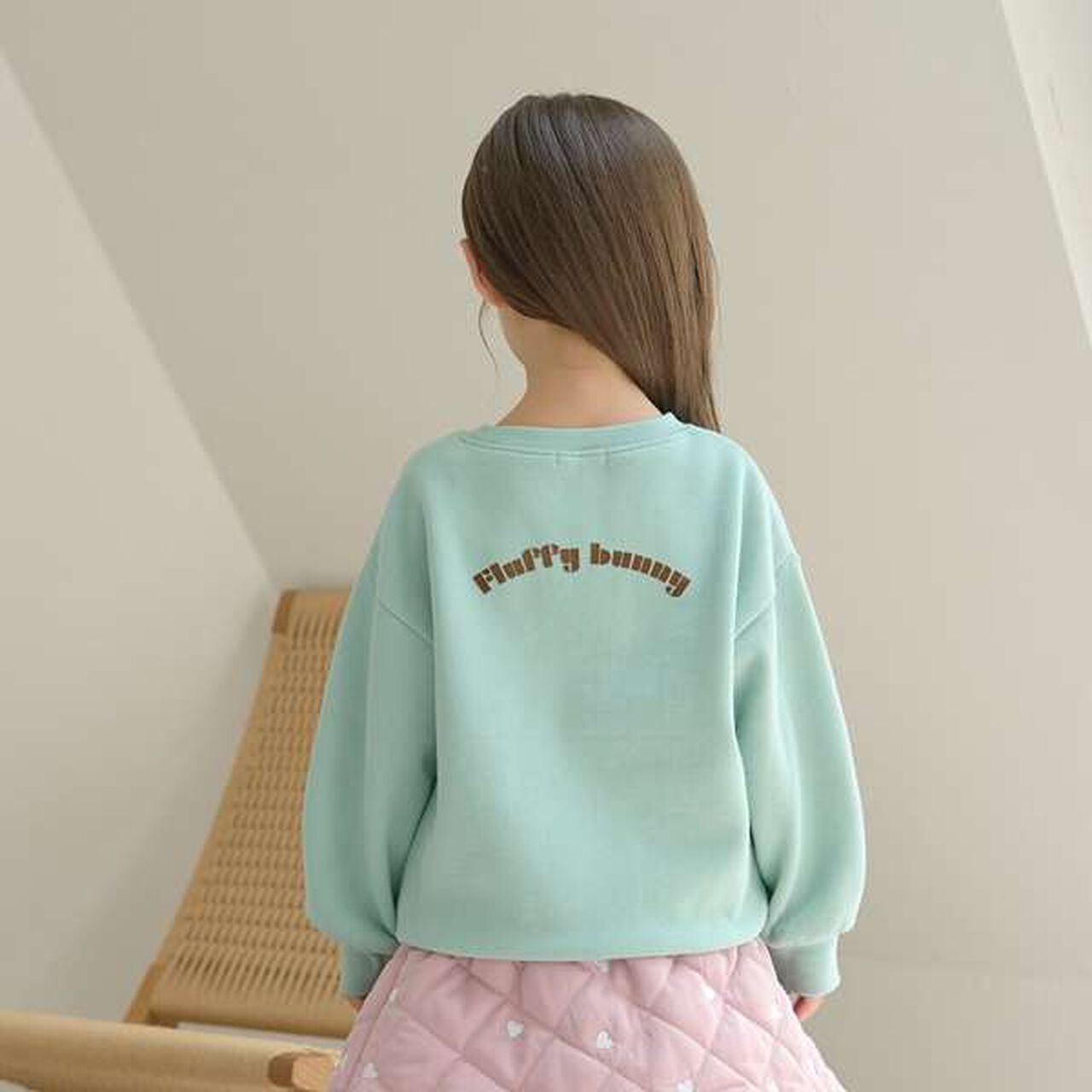 Pilling-Resistant Fleece Sweatshirt,Milky white, large image number 4