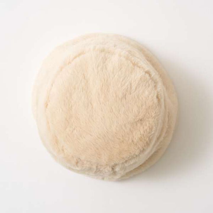 Faux Fur Bucket Hat,Black, medium image number 8