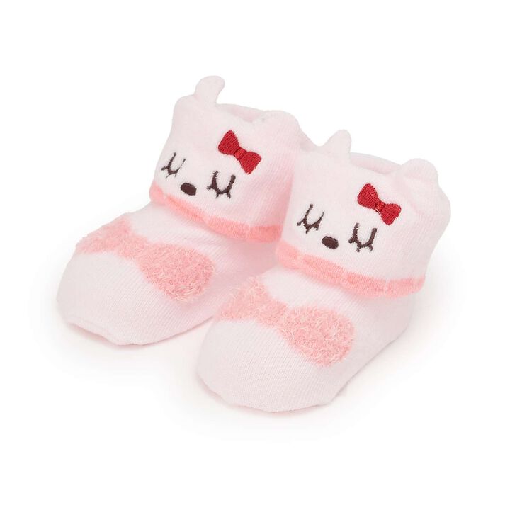 Mimi-chan Newborn Socks with Motif,, medium