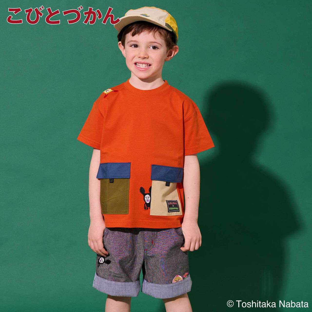 [Kobito Zukan] Pocket Short Sleeve T-Shirt,Green, large image number 21