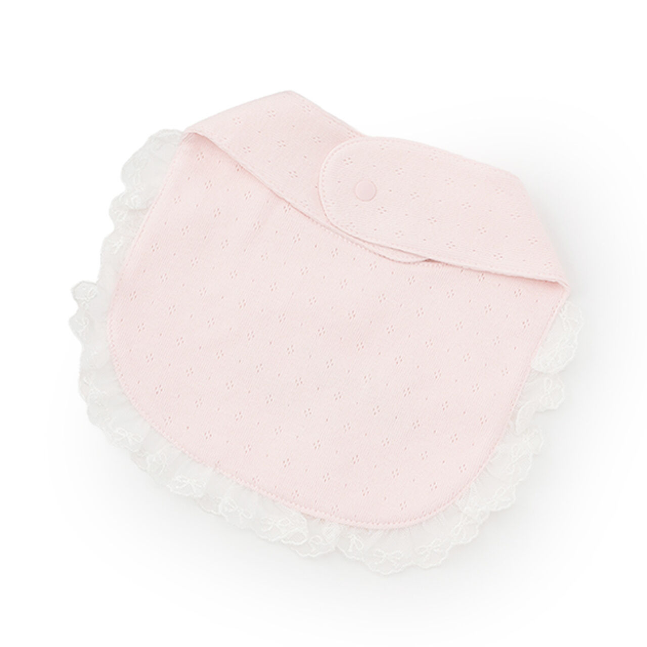 Logo Lace Bib,Light pink, large image number 6