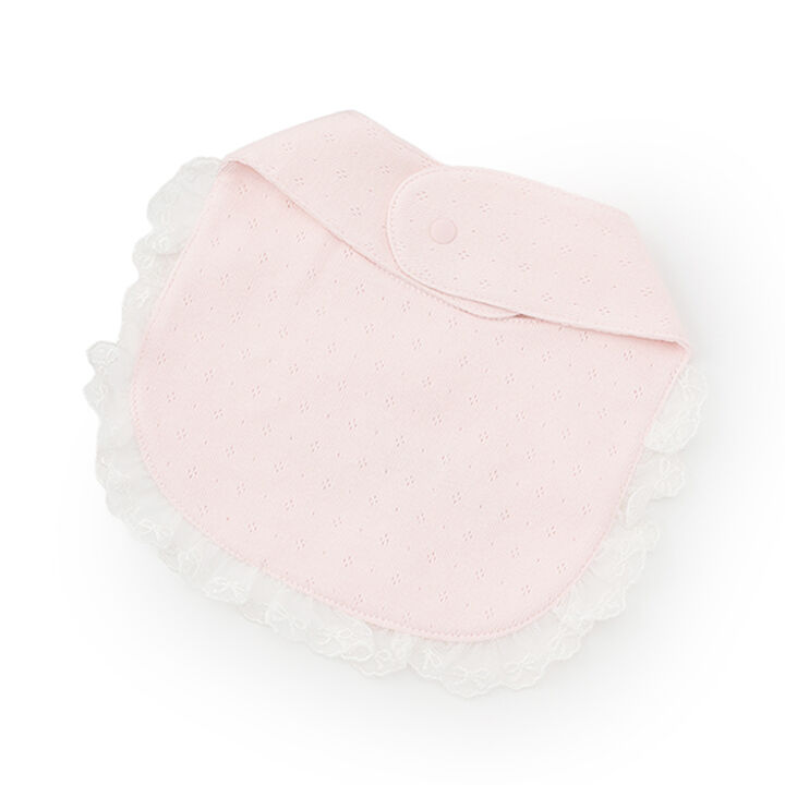 Logo Lace Bib,Light pink, medium image number 6