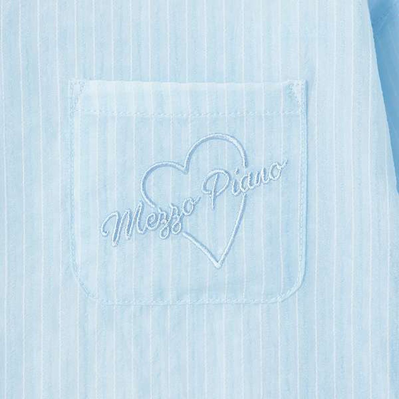 Sleeve Ribbon Shirt & Shoulder Opening Short Sleeve T-Shirt Set,Light green, large image number 18