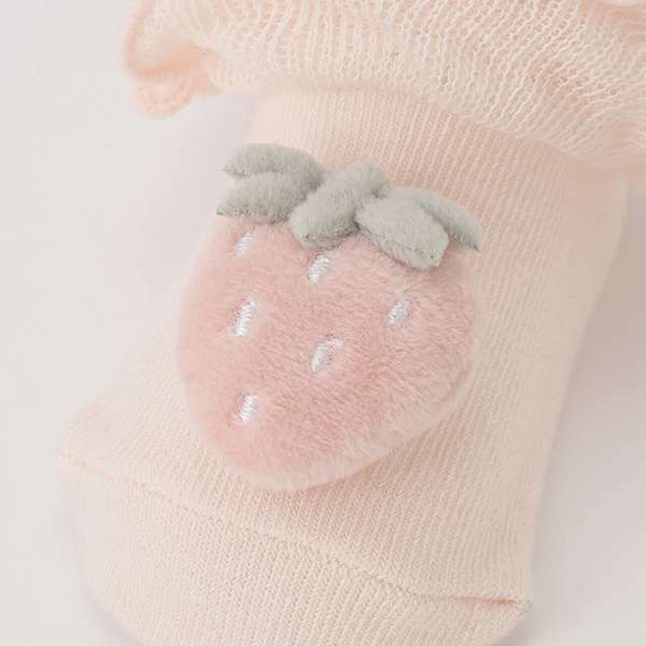 Assorted Motif Cup Socks,Off white, large image number 7