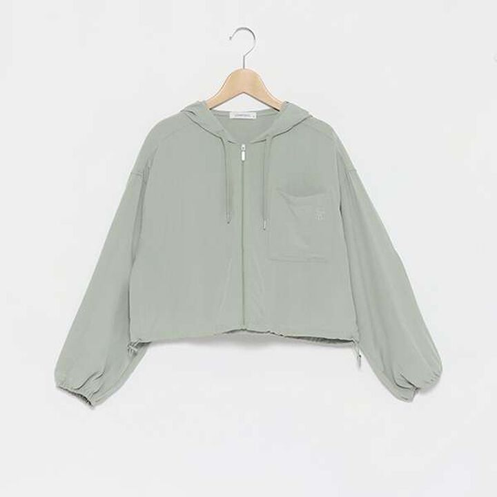 UV Protection Sheer Jacket,Ivory, medium image number 3