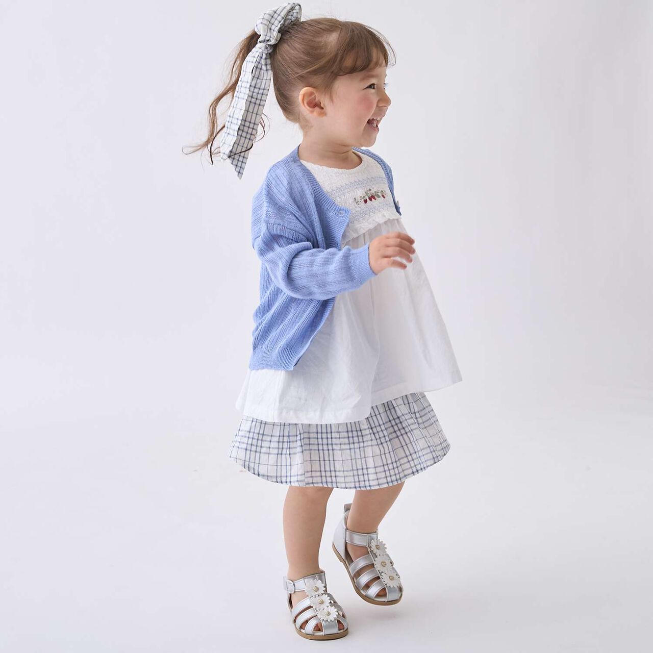 Sheer Cardigan,Cherry Pink, large image number 6