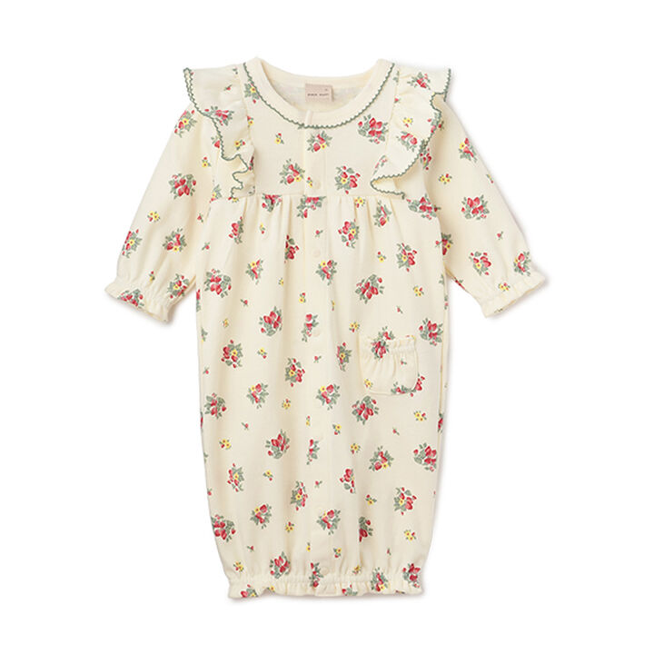 Organic Shoulder Frill 2-Way All-in-One,Red, medium image number 0