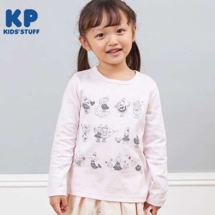 KP Zodiac Print Long-Sleeve T-Shirt (80-150),Off white, medium image number 10