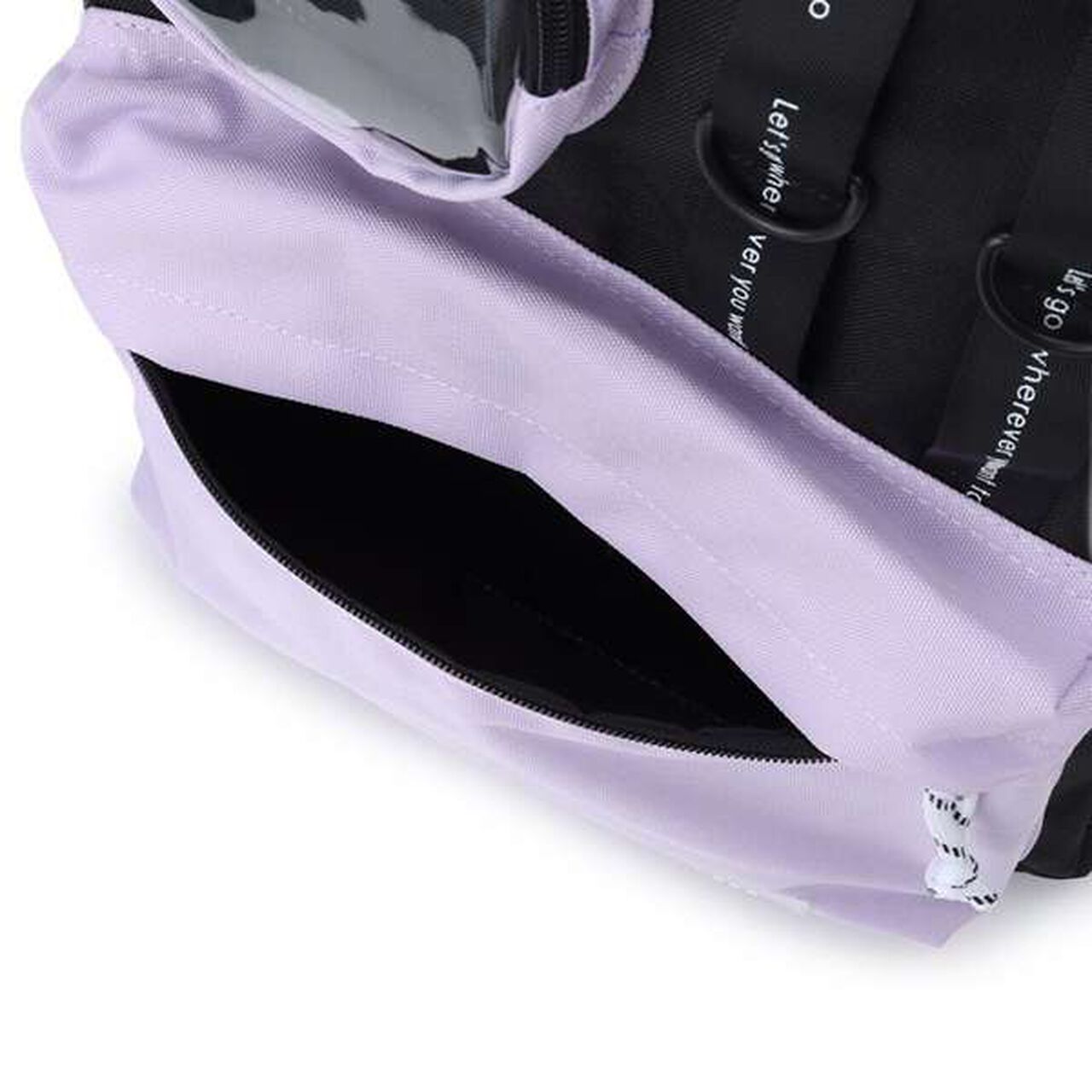 Mall-Style Multi-Pocket Backpack,Black, large image number 15