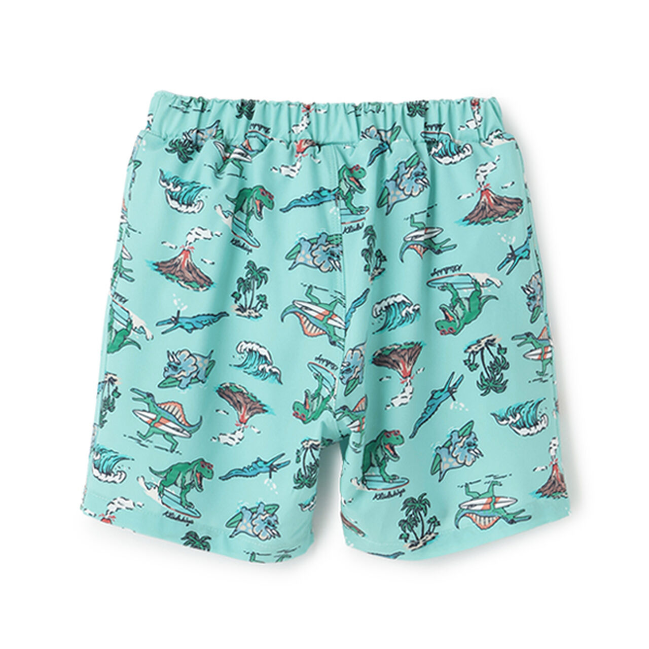 [SWIM] Dinosaur All-Over Pattern Pants,Emerald green, large image number 1