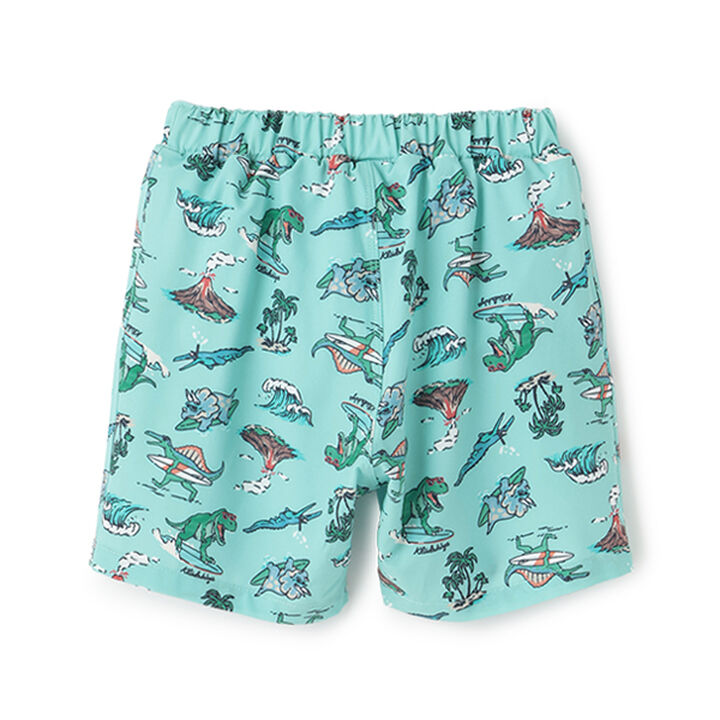 [SWIM] Dinosaur All-Over Pattern Pants,Emerald green, medium image number 1