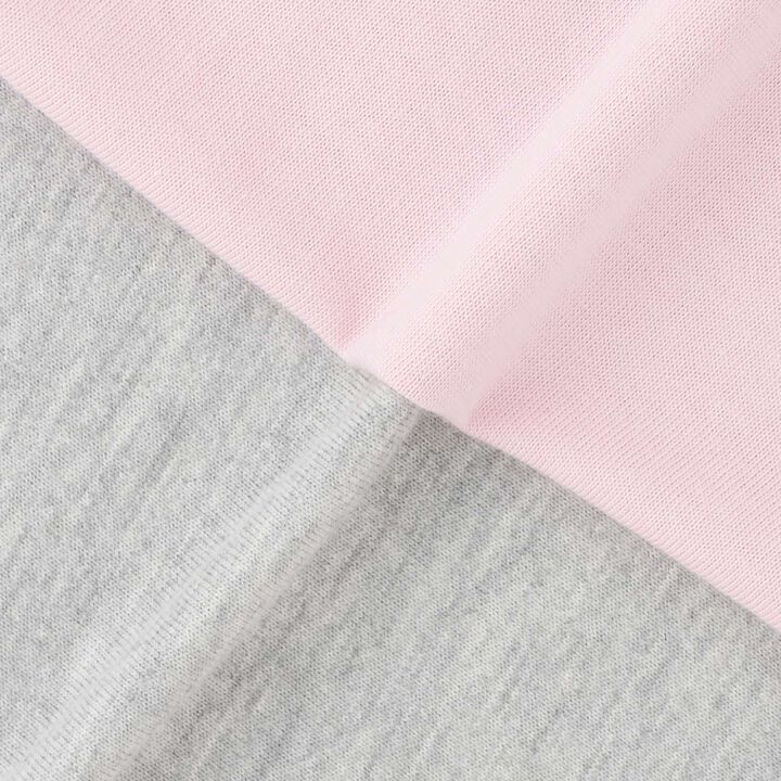 [居家服/睡衣] 發泡印花長袖套裝,淡灰色, medium image number 8