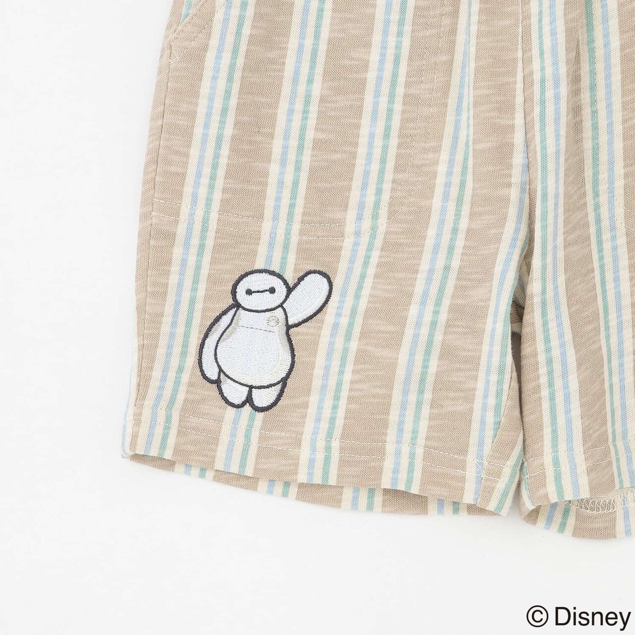 [Disney] [Disney/Pixar] Baymax / Cars Cut Half Pants,Striped, large image number 14