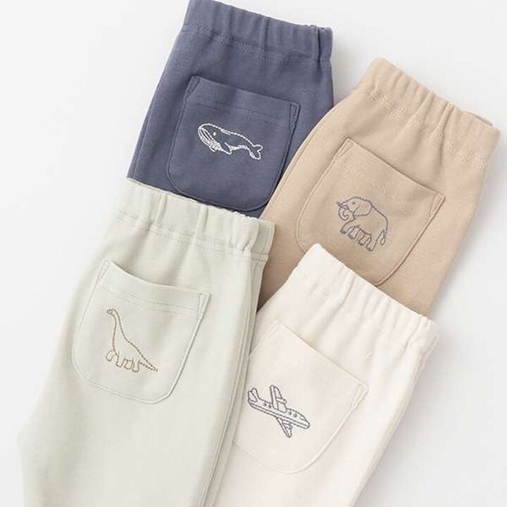 Organic Colored Leggings,Beige, medium image number 4