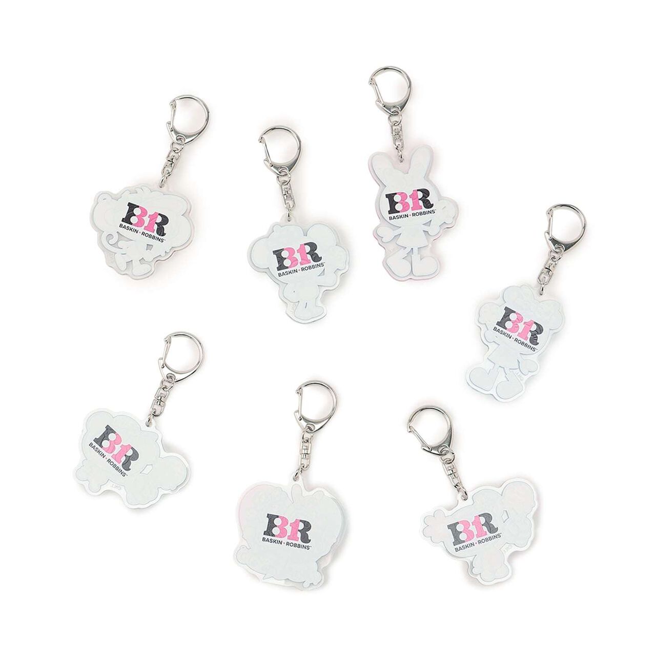 [31 Ice Cream] &times; Narumiya Characters Random Acrylic Keychain,Multi color, large image number 1