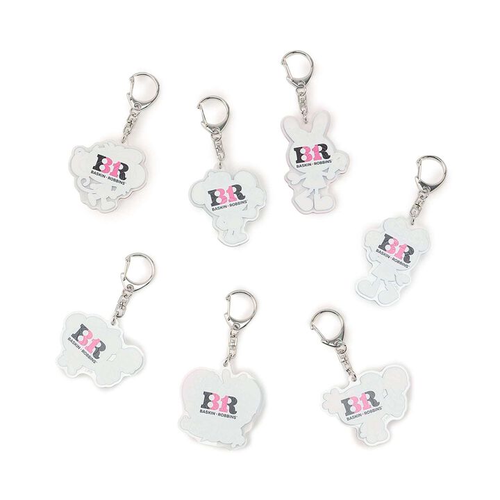 [31 Ice Cream] &times; Narumiya Characters Random Acrylic Keychain,Multi color, medium image number 1