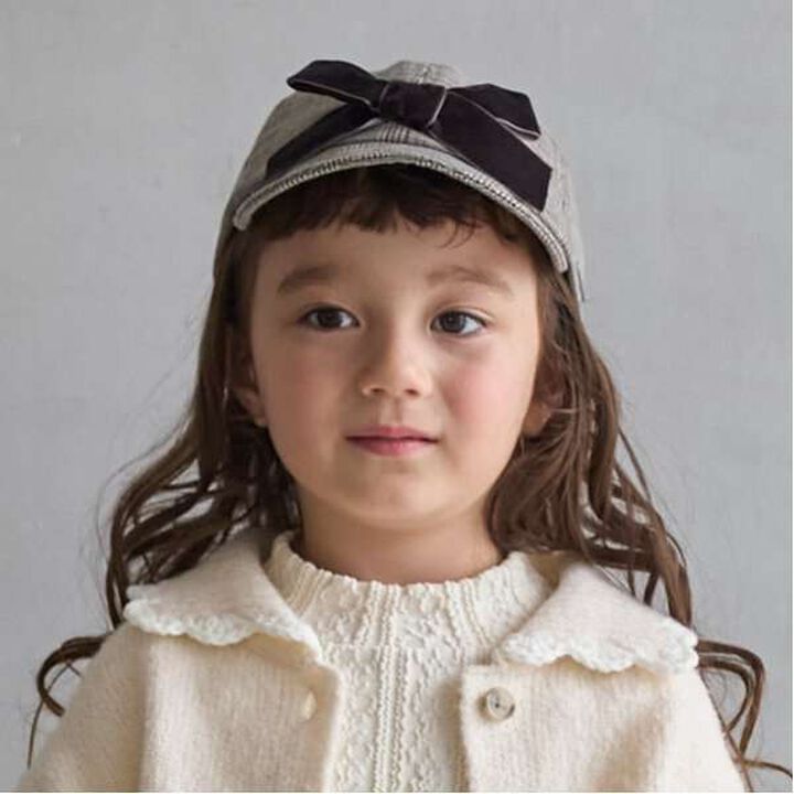 Velour Ribbon Cap,Ivory, medium image number 15