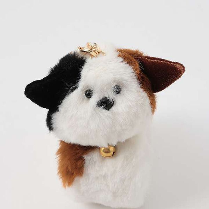 Calico Cat & Shiba Inu Charm,Beige, medium image number 8