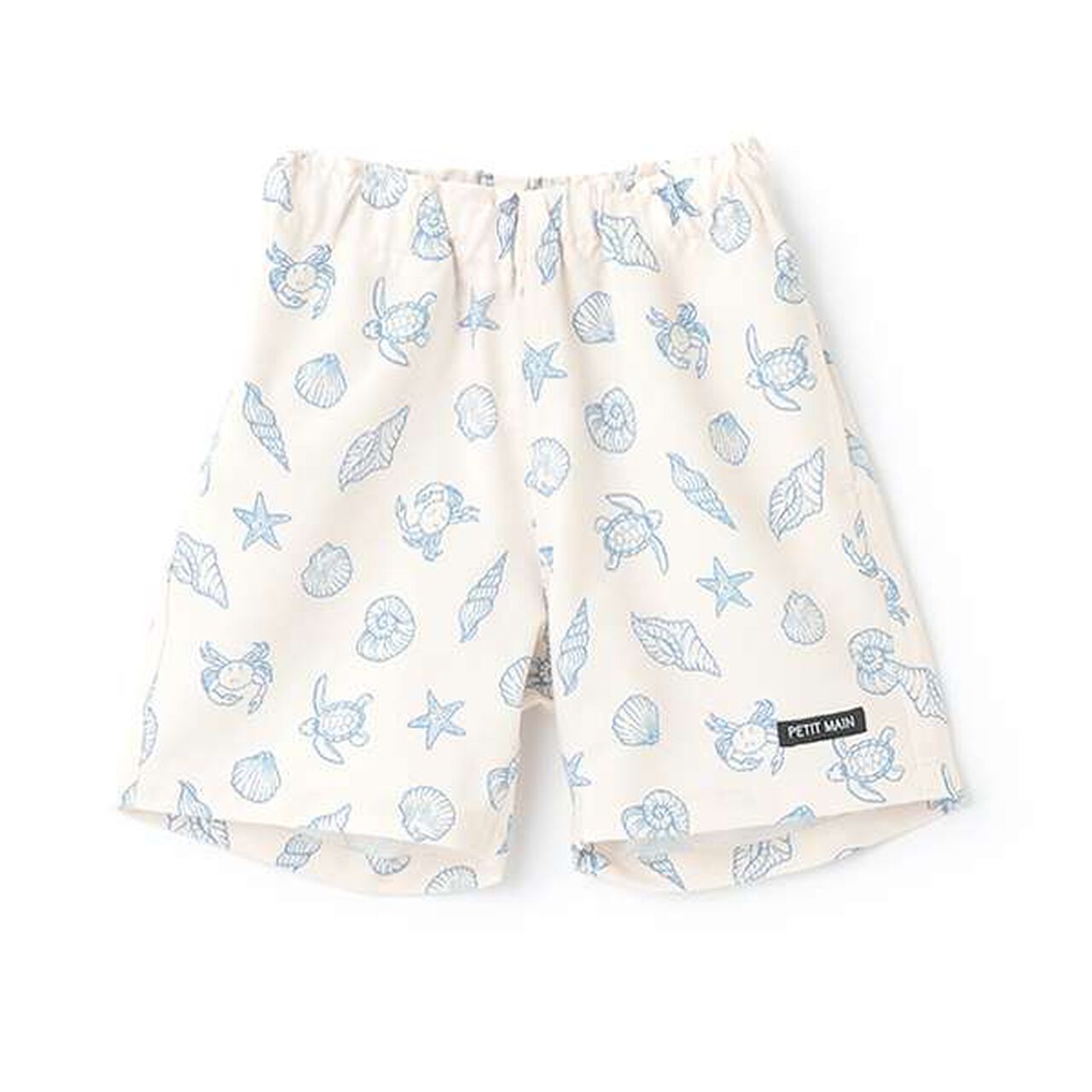 [Amphibious] All-Over Pattern Half Pants,Ivory, large image number 0