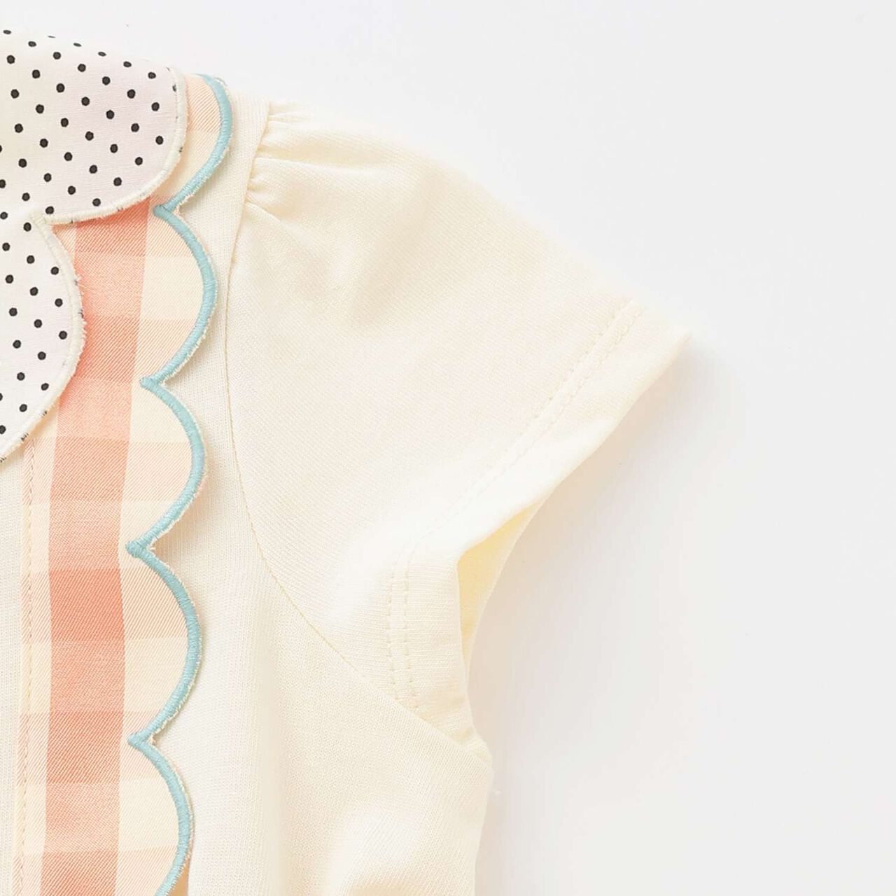 Peach One-Piece Dress,Light green, large image number 3