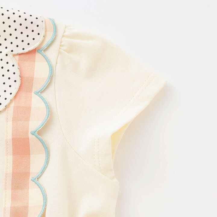 Peach One-Piece Dress,Light green, medium image number 3