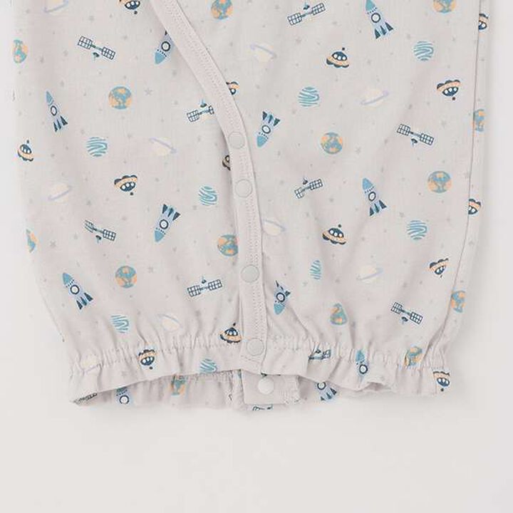 [GOOD PRICE] Short-Sleeve 2 WAY All-in-One,Ivory, medium image number 4