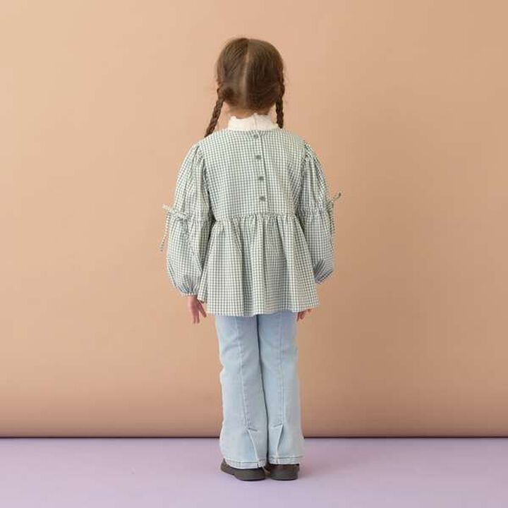 Voluminous Peplum Blouse,Brown, medium image number 3