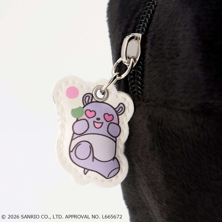 [Sanrio Characters] Face Pouch/LG,Black, medium image number 5