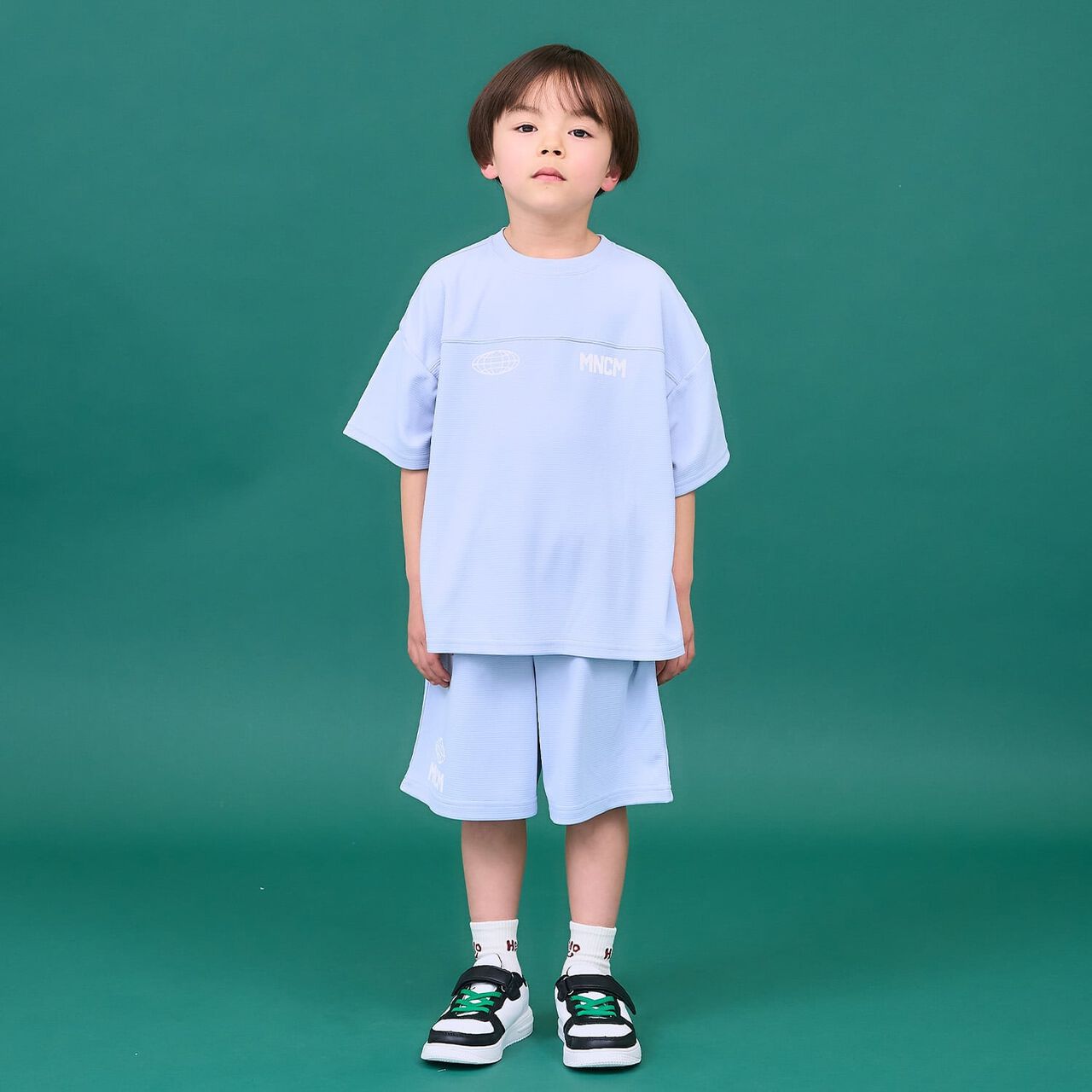 [Quick Dry UV] Mesh Half Pants [MNCM] Kids' Clothing for Boys & Girls,Blue gray, large image number 13