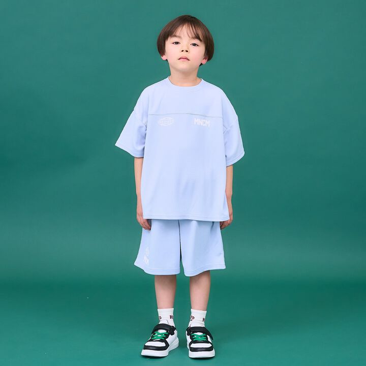 [Quick Dry UV] Mesh Half Pants [MNCM] Kids' Clothing for Boys & Girls,Blue gray, medium image number 13