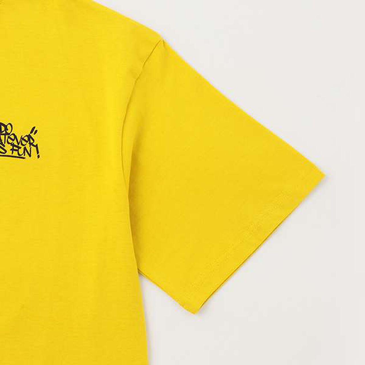 Photography Logo Foam Print Big Short Sleeve T-Shirt,Black, large image number 6