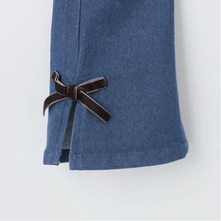 Stretch Flare Pants,Black, medium image number 4