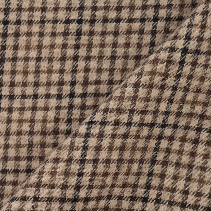 [Reversible] Check Quilted Jacket,Brown, medium image number 15