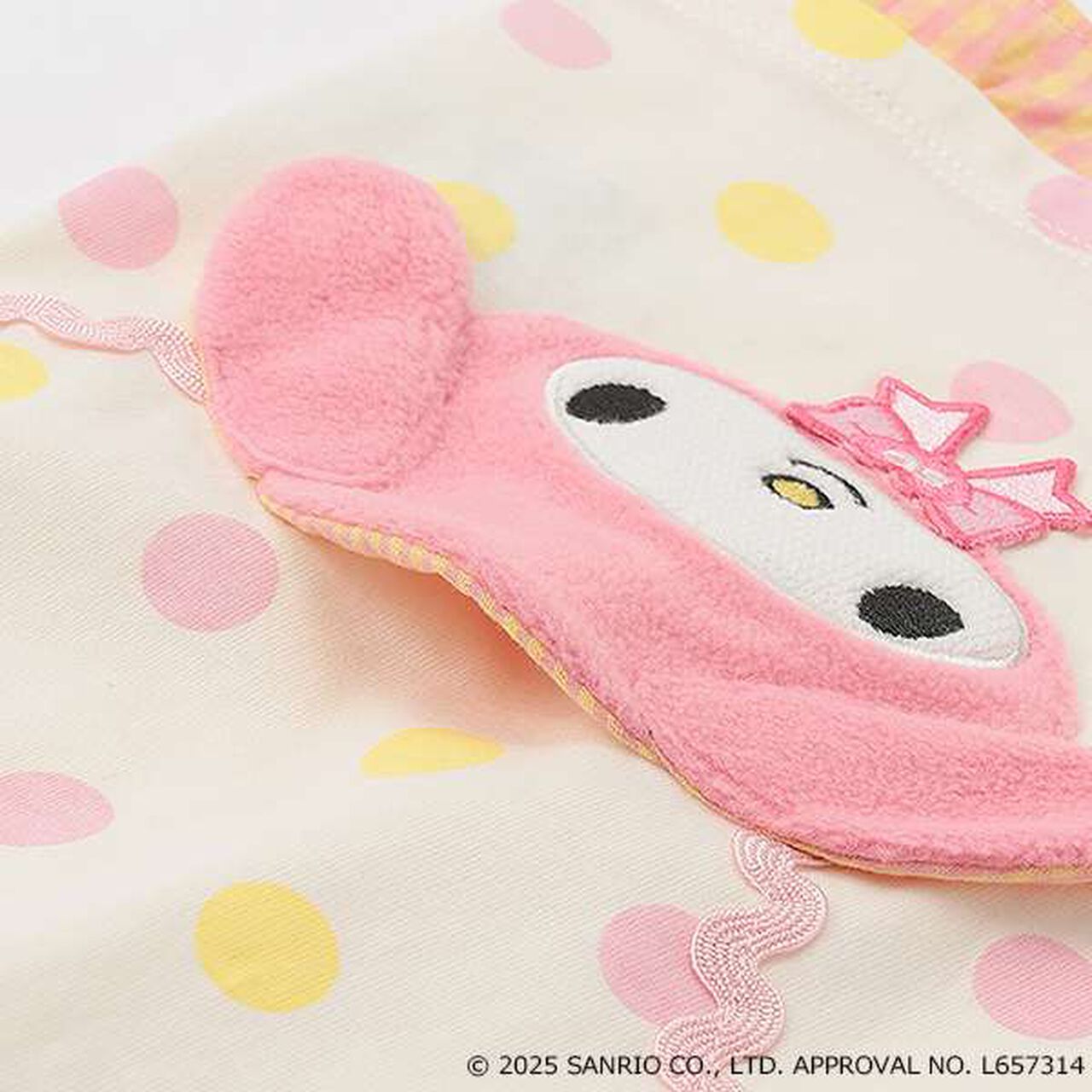 [My Melody / Kuromi] Small Shoulder Bag T-Shirt,Pink, large image number 6