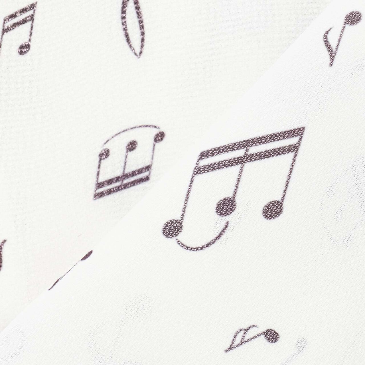 Musical Note Frill Blouse♪,Off white, large image number 7
