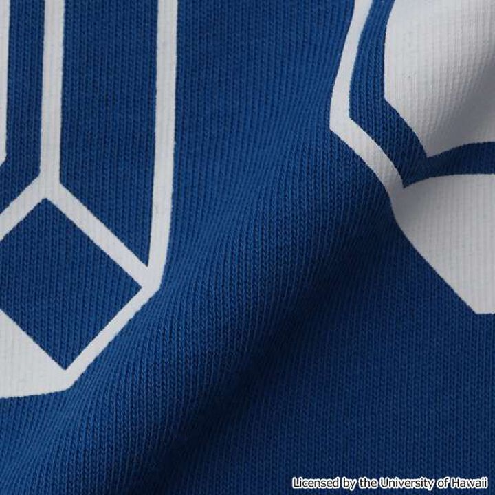 [SKIT0LY][Cool Touch] High Cool Cotton University of Hawaii Short Sleeve T-Shirt,Navy, medium image number 7