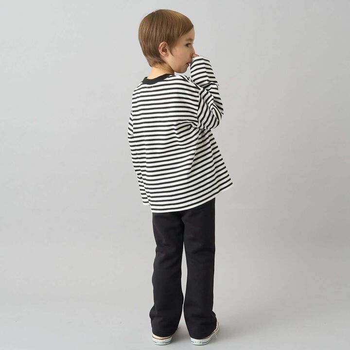 [Daily Standard Wear] [Quick-Dry Absorbent] Center Pleats Flare Sweatpants,Black, medium image number 32