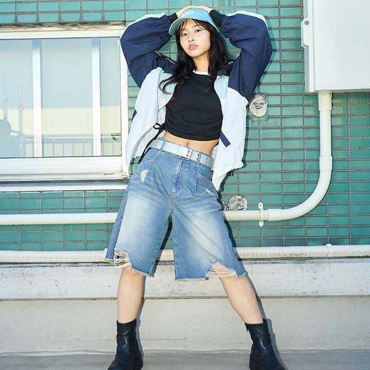 Side Drawstring Long-Sleeve T-Shirt,Off white, medium image number 12