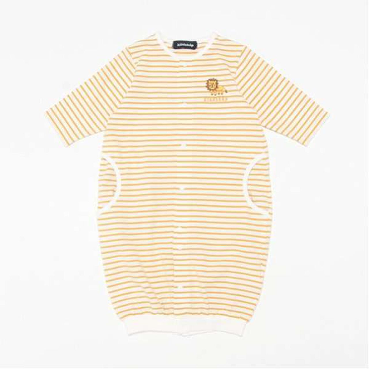 Animal Stripe 2-Way All-in-One,Mustard, large image number 0