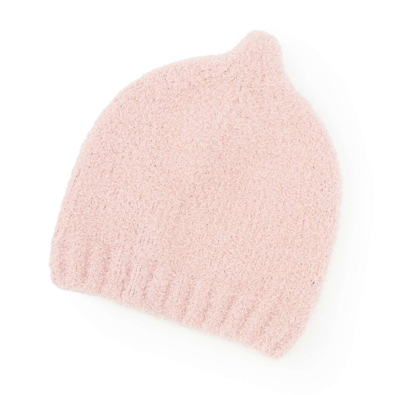Pointed Marshmallow Beanie,Pink, large image number 1