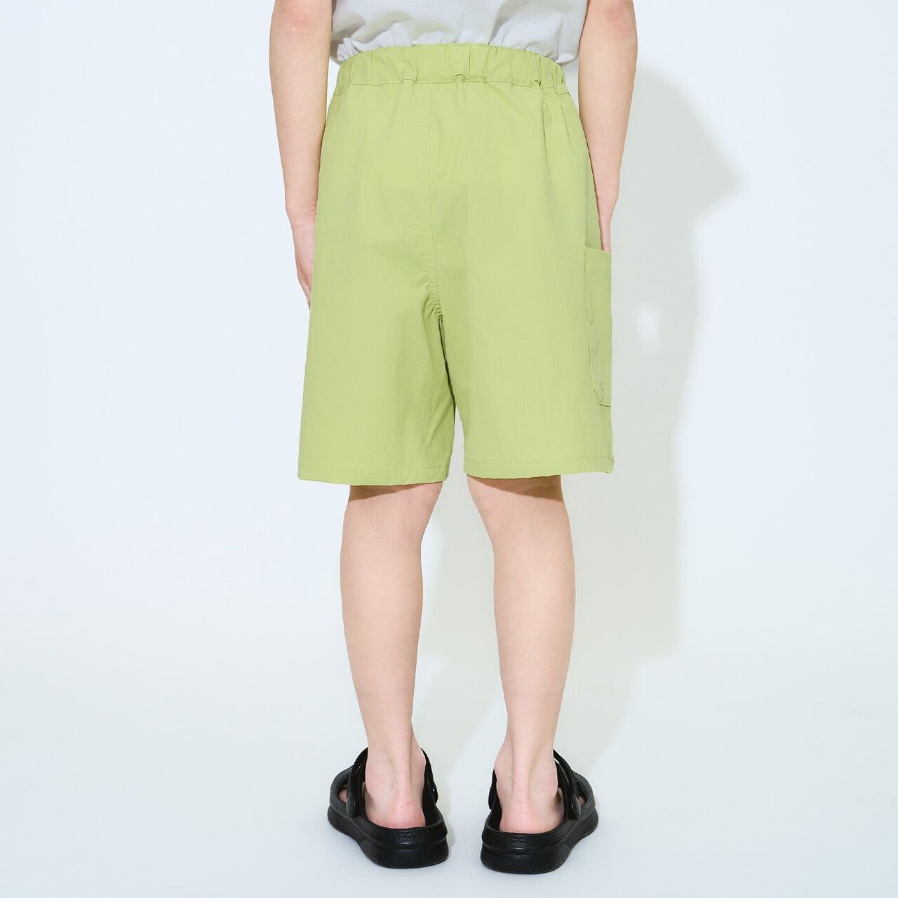 [Water-Repellent] Kids' Land and Water Use 4-Length Pants [Children's Clothing],Dark red, large image number 22