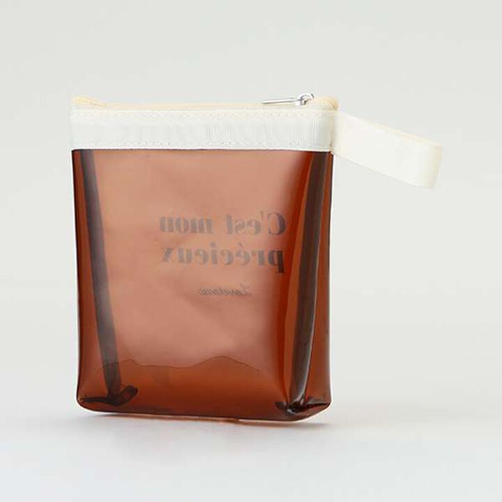 Vinyl Pouch,Off white, medium image number 1