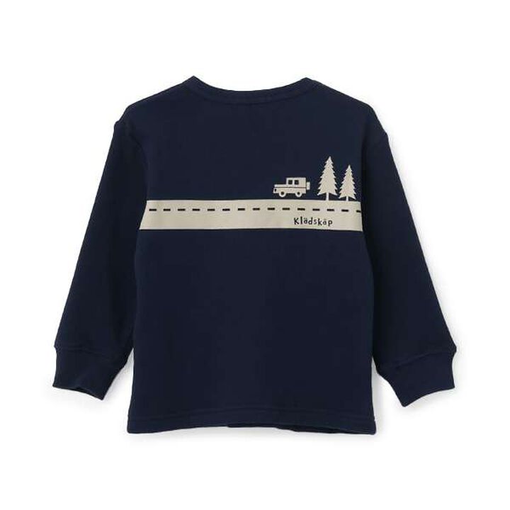 Car Appliqu&eacute; & Road Sweatshirt,Navy, medium image number 1