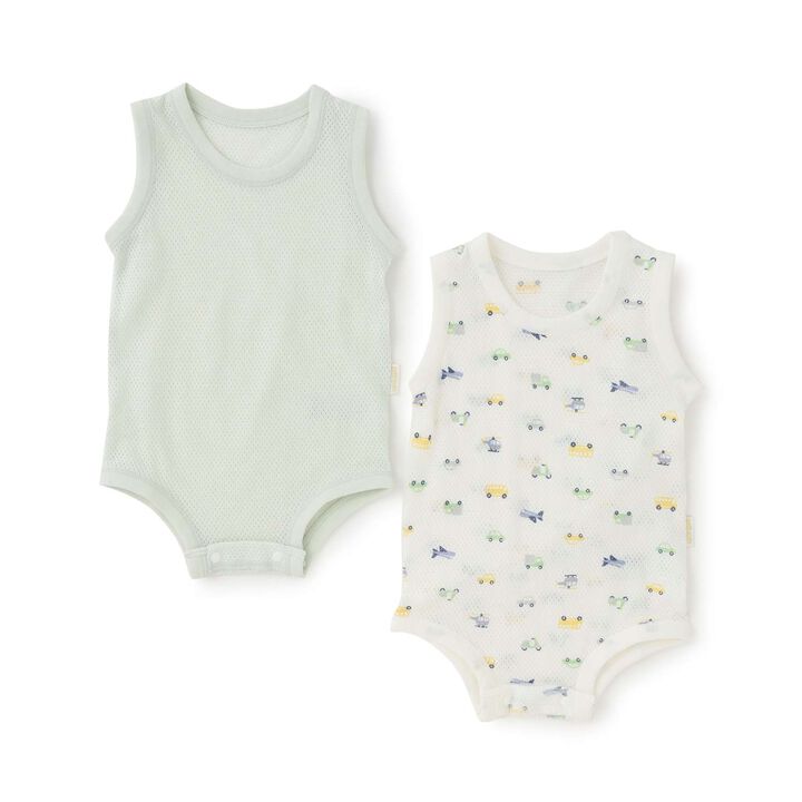[Weak Acidity] Mesh Tank Romper,, medium