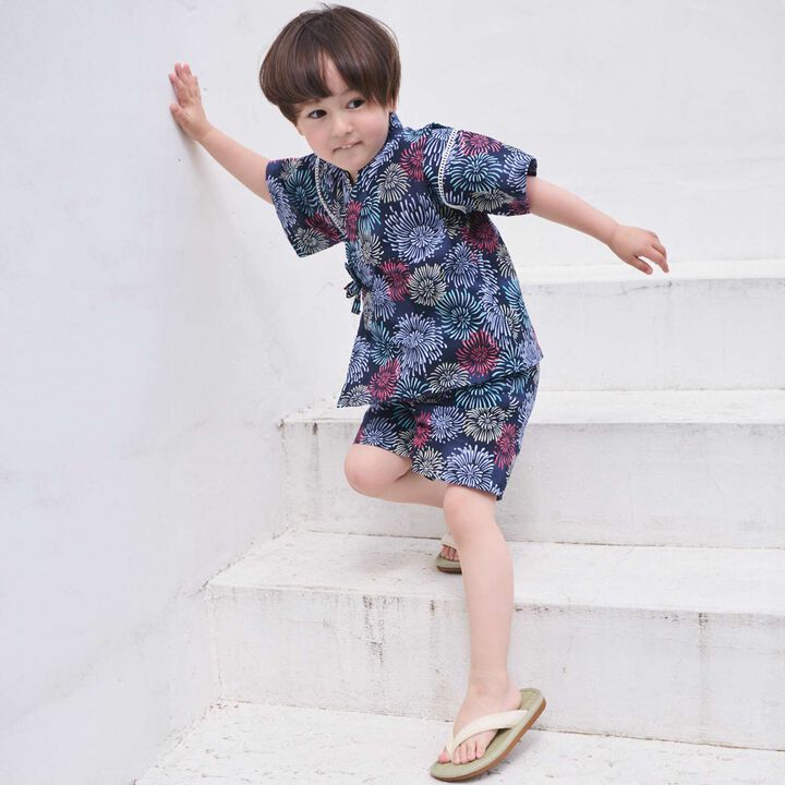 BABY BOYS Assorted Jinbei,Navy, medium image number 3