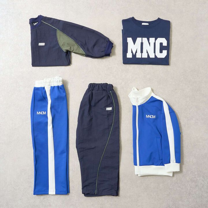 [MNCM] Side Line Wide Pants (Coordinatable Setup),Navy, medium image number 18