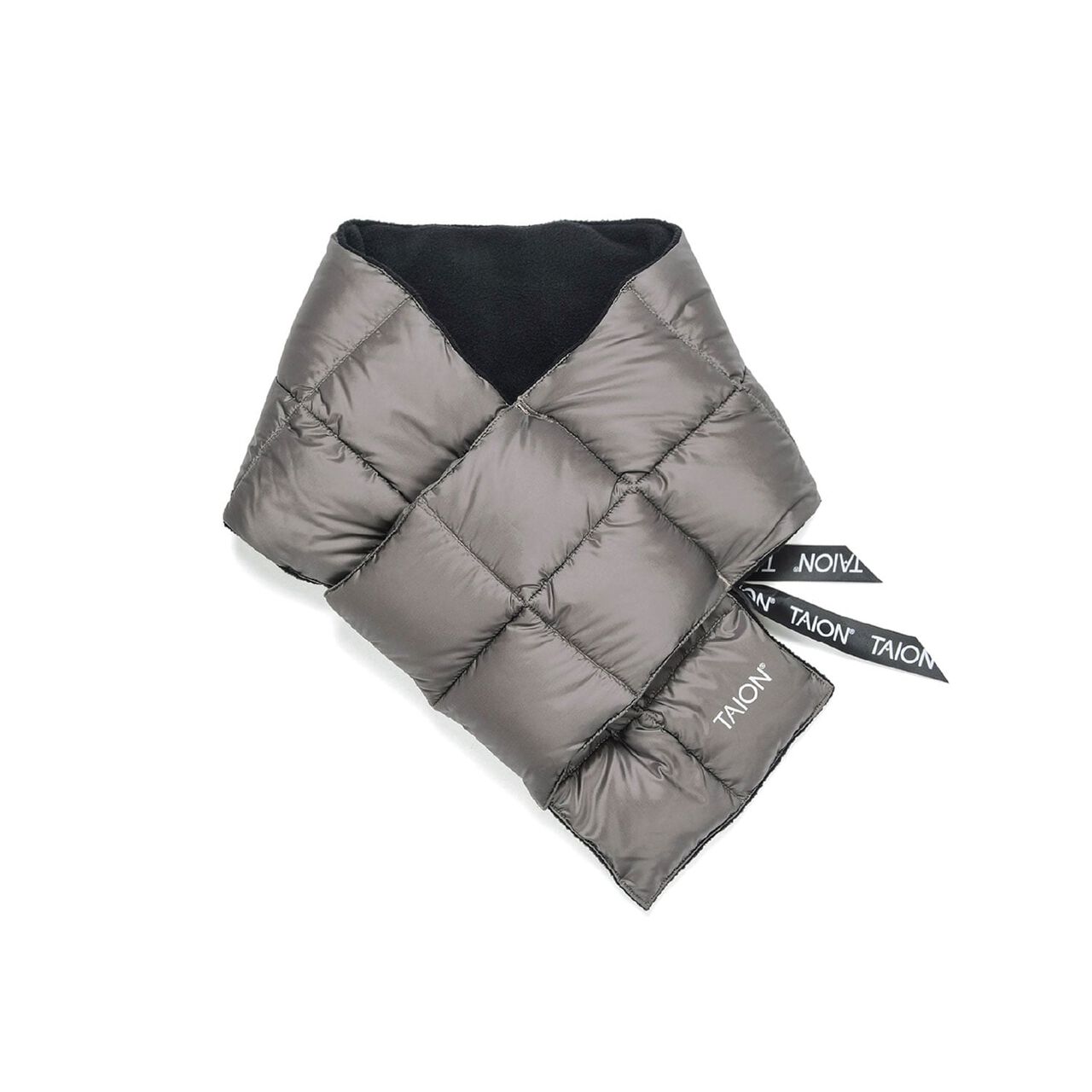 [TAION] Down Scarf,Gray, large image number 0