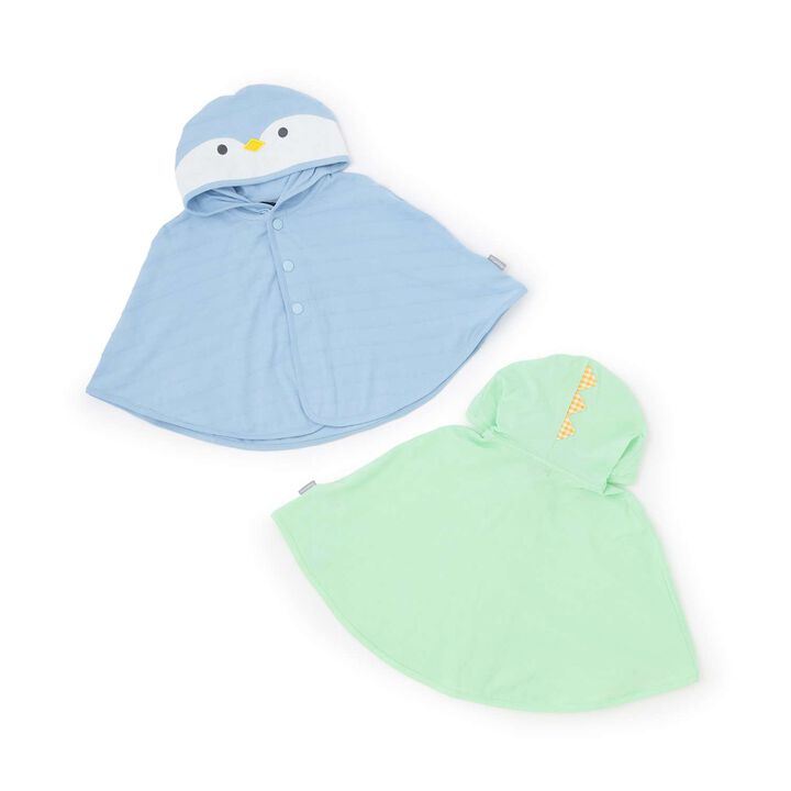 Dinosaur & Penguin Cape,Sax blue, medium image number 6