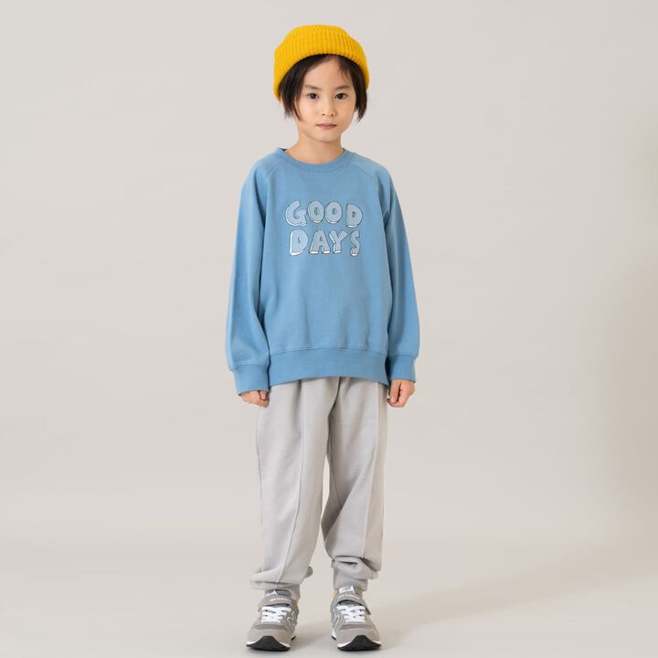 [365D.] [Matching with Dad] Raglan Sweatshirt Assortment Logo Pullover,Charcoal gray, medium image number 8