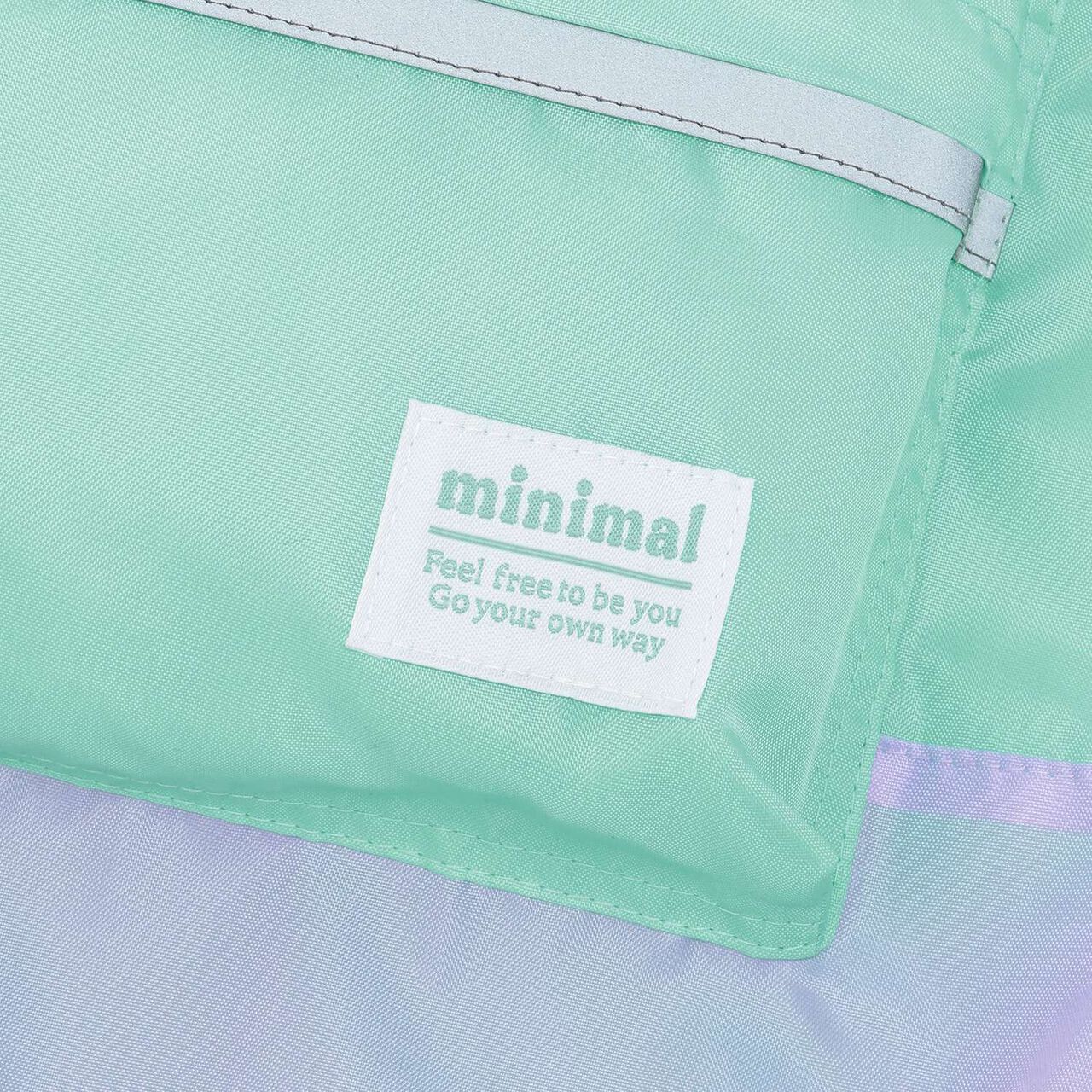 [DailyME/Water-Repellent] Knapsack for Gym Clothes, Fits Over School Bag,Pink, large image number 8